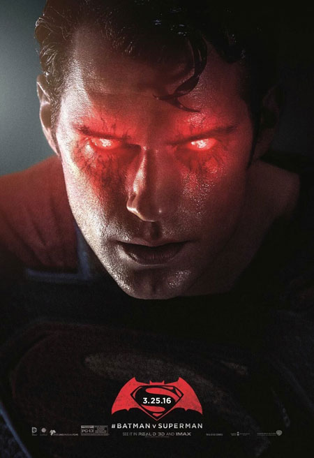 پوسترهای استفاده نشده در تبلیغات فیلم بتمن علیه سوپرمن منتشر شدند