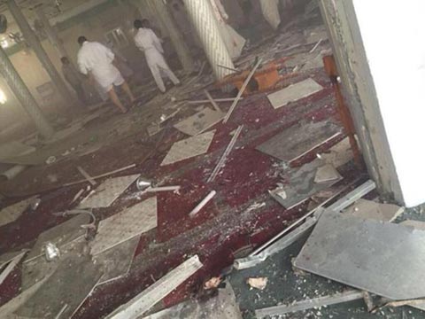 اخبار,انفجار انتحاری در مسجد امام علی شهر القدیح استان شیعه نشین قطیف عربستان