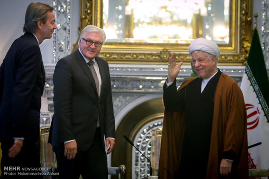 دیدار وزیر امور خارجه آلمان رئیس مجمع تشخیص مصلحت نظام