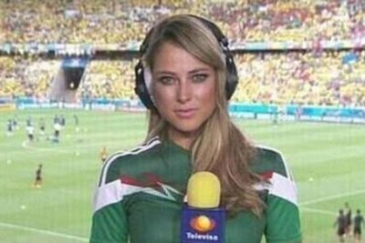 اخبار,اخبار ورزشی,خبرساز ترین مجریان زن جام جهانی