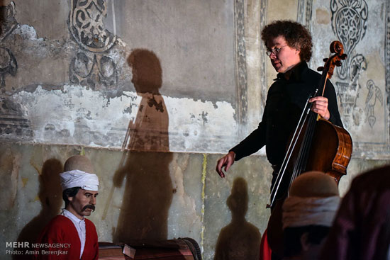 کنسرت گروه سازهای زهی لایپزیگ آلمان در حمام وکیل شیراز + عکس
