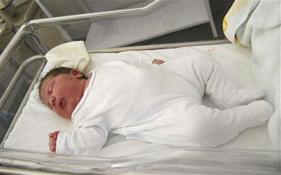 عکس: سنگین وزن ترین نوزاد در اسپانیا