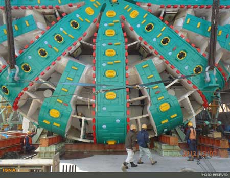 بزرگ‌ترین ماشین حفاری تونل جهان