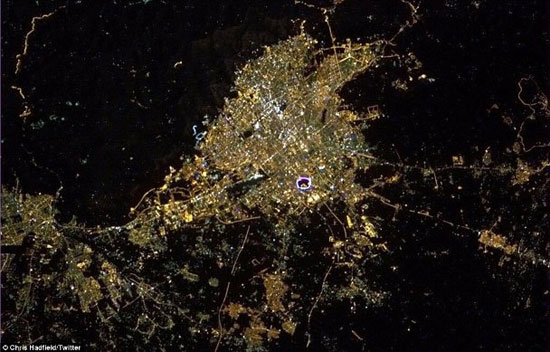 تهران از فضا چه شکلی است؟ +عکس