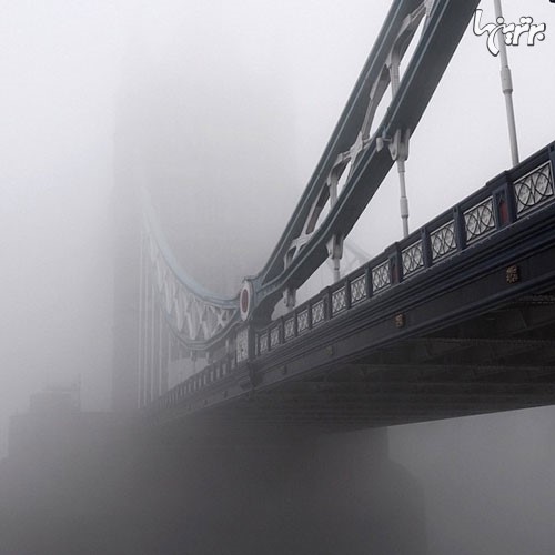 زیبایی اثیری لندن در مه