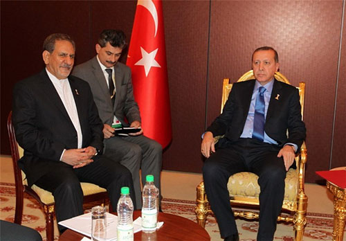 عکس: دیدار جهانگیری و اردوغان