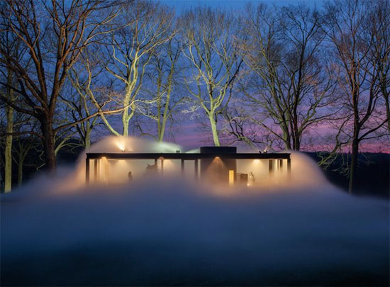 خانه ای در مه +عکس