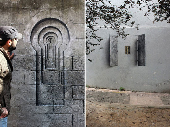 نقاش خیابانی که جهانی شد