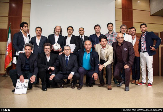 هنرمندان و ورزشکاران در همایش رئال مادرید در تهران +عکس