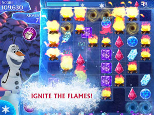 دانلود بازی Frozen Free Fall برای iOS