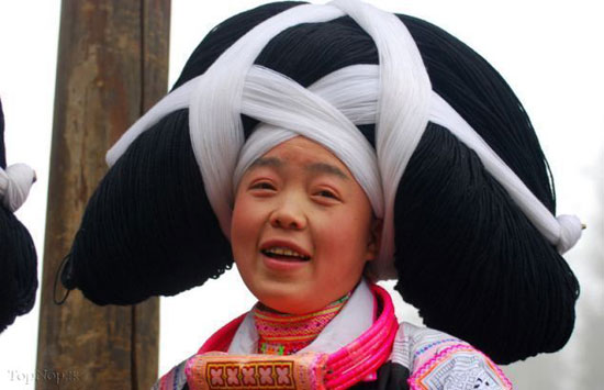 مدل عجیب موهای سنتی چین