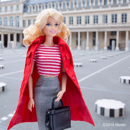 هفته مد پاریس با مدل های باربی آرایش شده