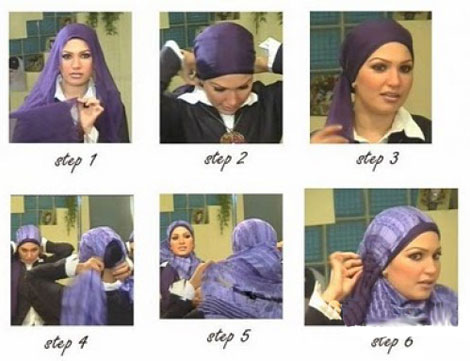 بستن شال و روسری جدید , آموزش تصویری بستن شال و روسری
