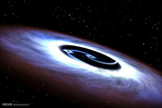 سیاهچاله های عظیم فضایی‎