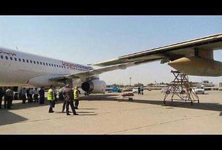 اخبار,اخبارحوادث ,برخورد دو هواپیما در فرودگاه مهرآباد