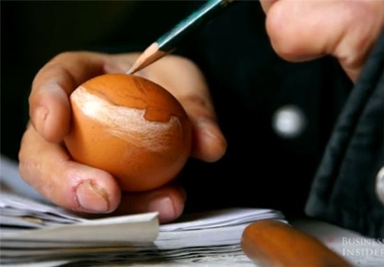 نقاشی بر روی تخم مرغ+تصاویر