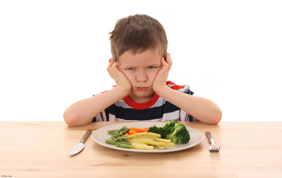 چرا کودک غذا نمی خورد؟