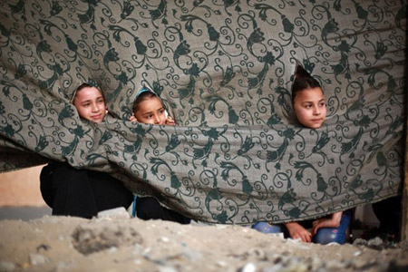 اردوگاه آوارگان فلسطینی در غزه
