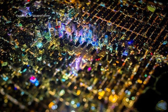 عکس های استثنایی از شهر نیویورک در شب +عکس