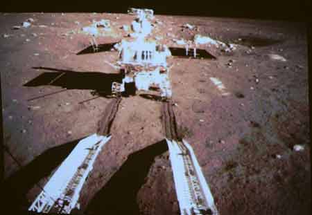 اخبار , اخبار علمی ,روبات چینی در ماه