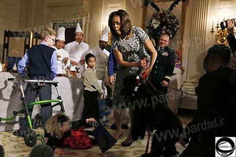 اخبار ,اخبار گوناگون,تصاویر  خانواده اوبامادر  جشن کریسمس