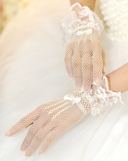 دستکش عروس, دستکش بدون انگشت عروس