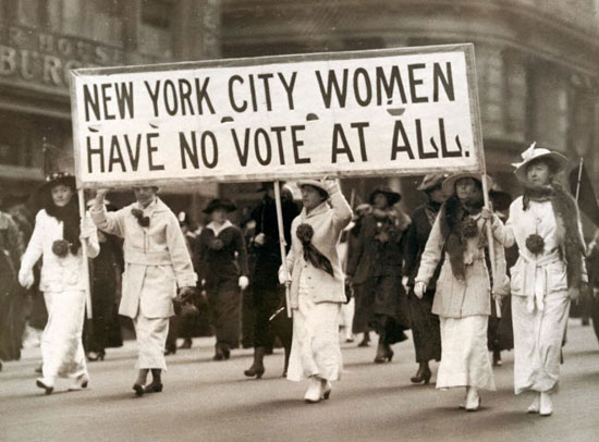 از آمریکا تا عربستان: مبارزه‌ی زنان برای کسب حق رأی
