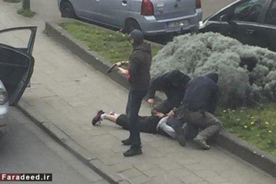 عکس: بازداشت مظنون اصلی حملات بلژیک