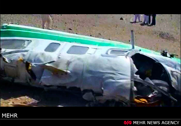 عکس: سقوط هواپیمای ناجا در زاهدان