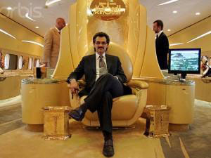 هواپیمای الولید بن طلال,هواپیمای شاهزاده‌ی سعودی