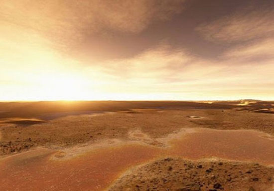 طلوع خورشید در مریخ هم دیدنی است +عکس