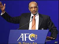 بن همام بار دیگر رئیس کنفدراسیون فوتبال آسیا شد