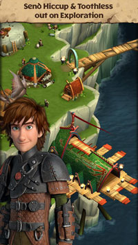 بازی Dragons: Rise of Berk برای iOS