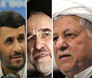 هاشمی خاتمی احمدی نژاد,انتخابات ریاست جمهوری ایران