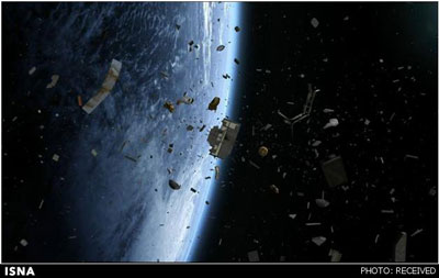 ایستگاه فضایی بین المللی,تصویر زباله های فضایی