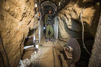 اخبار,اخباربین الملل,سربازان اسرائیلی در تونل‌های غزه