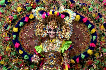 فستیوالی در شهر جمبر اندونزی