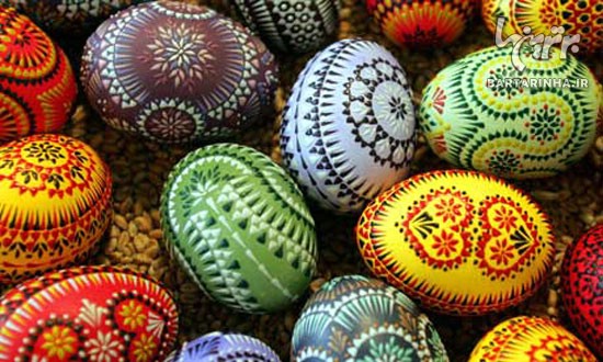 ایده های زیبا و خلاقانه برای تخم مرغ رنگی!