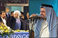 اخبار,اخبار سیاسی,تفاوت‌های سخنرانی‌های روحانی و احمدی نژاد در  خوزستان