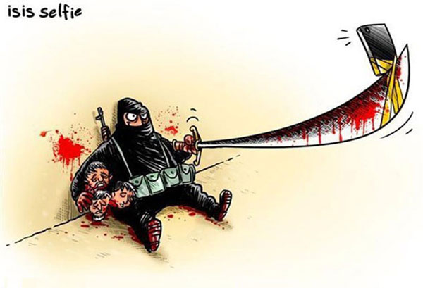 کارتون: سلفی داعشی!