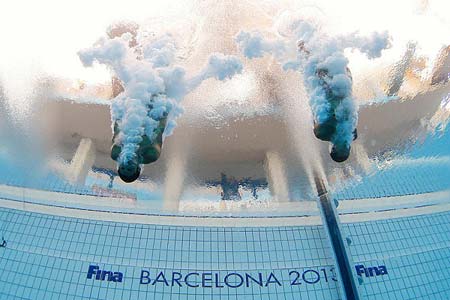 مسابقات قهرمانی شیرجه جهان در بارسلون، اسپانیا