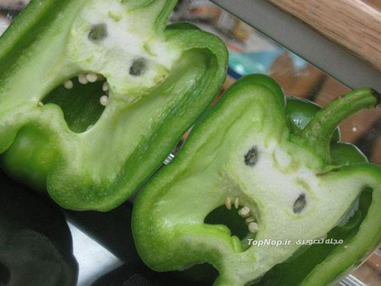 سبزیجاتی شبیه به یک چیز دیگه!!! +عکس