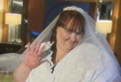 ازدواج چاق ترین زن دنیا + عکس!