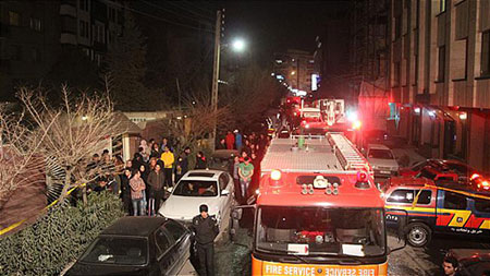 اخبار,اخبار حوادث,آتش سوزی درسعادت آباد
