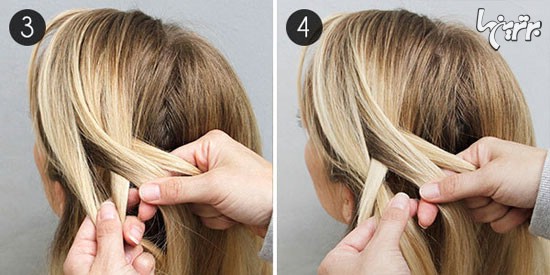 آموزش تصویری روش های بستن مو برای خانم ها