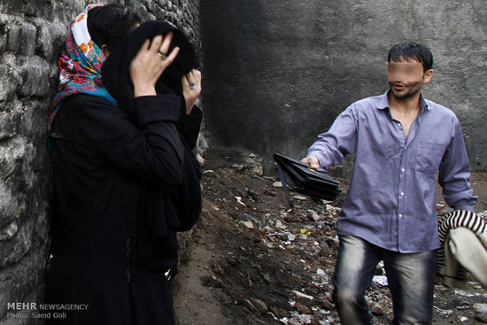 عکس: جمع آوری معتادان متجاهر در مشهد
