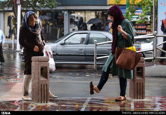 عکس: بارش شدید باران در تهران