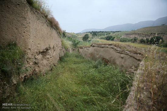 دومین دیوار دفاعی جهان در گرگان (عکس)