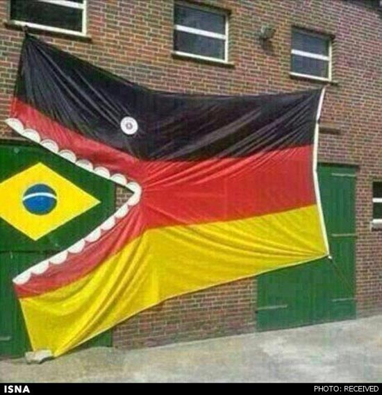 عکس‌های جالب اینترنتی بعد از تحقیر برزیل مقابل آلمان