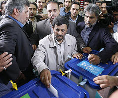رای احمدی نژاد,اخبار انتخابات ریاست جمهوری